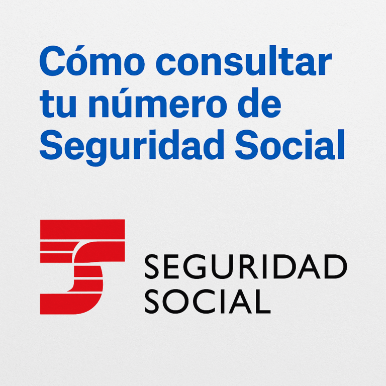 Cómo consultar tu número de Seguridad Social en España paso a paso